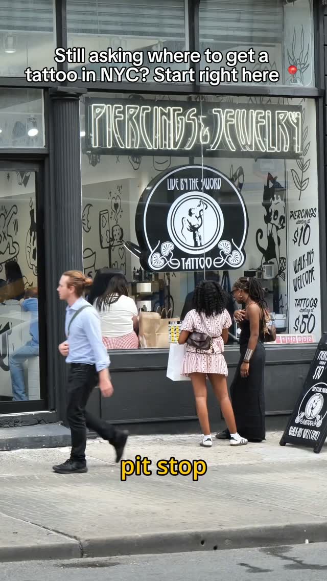 Soho Tattoo and Piercing Shop Welcomes Walk-ins