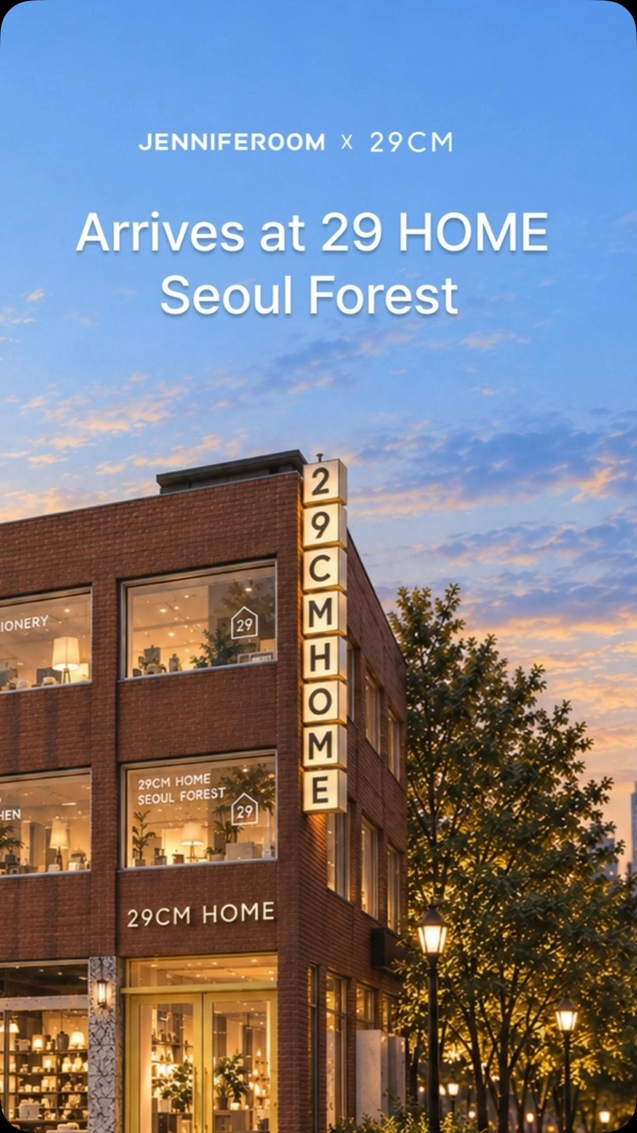 Jennifer Room Pop-Up Opens at 29CM Home Seoul Forest