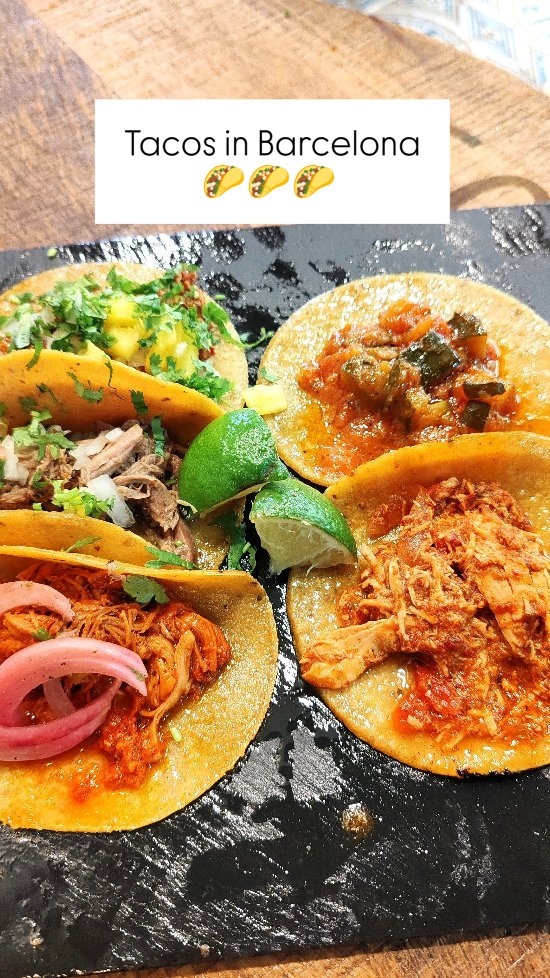 Taco Spot Near Barcelona's Sagrada Familia
