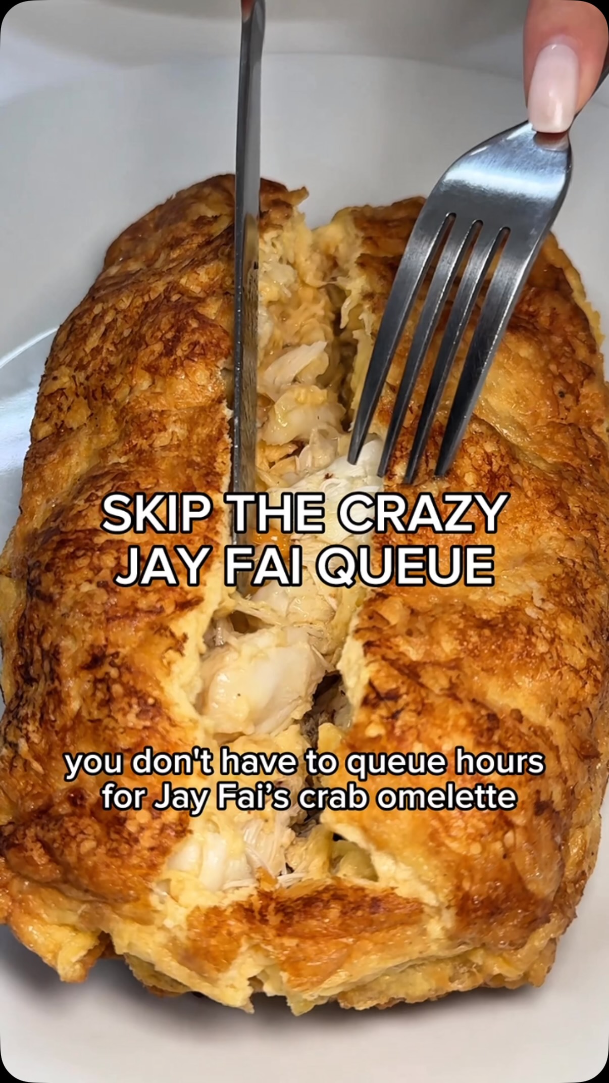 Bangkok Restaurant Serves Delicious Crab Omelets