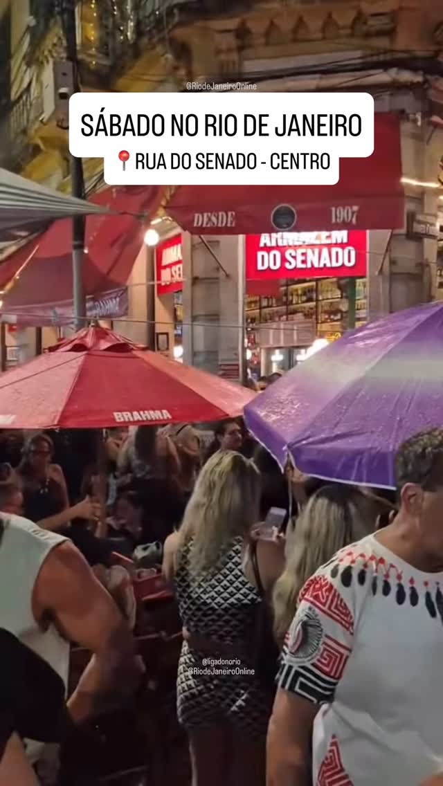Rio's Rua Do Senado and Armazém