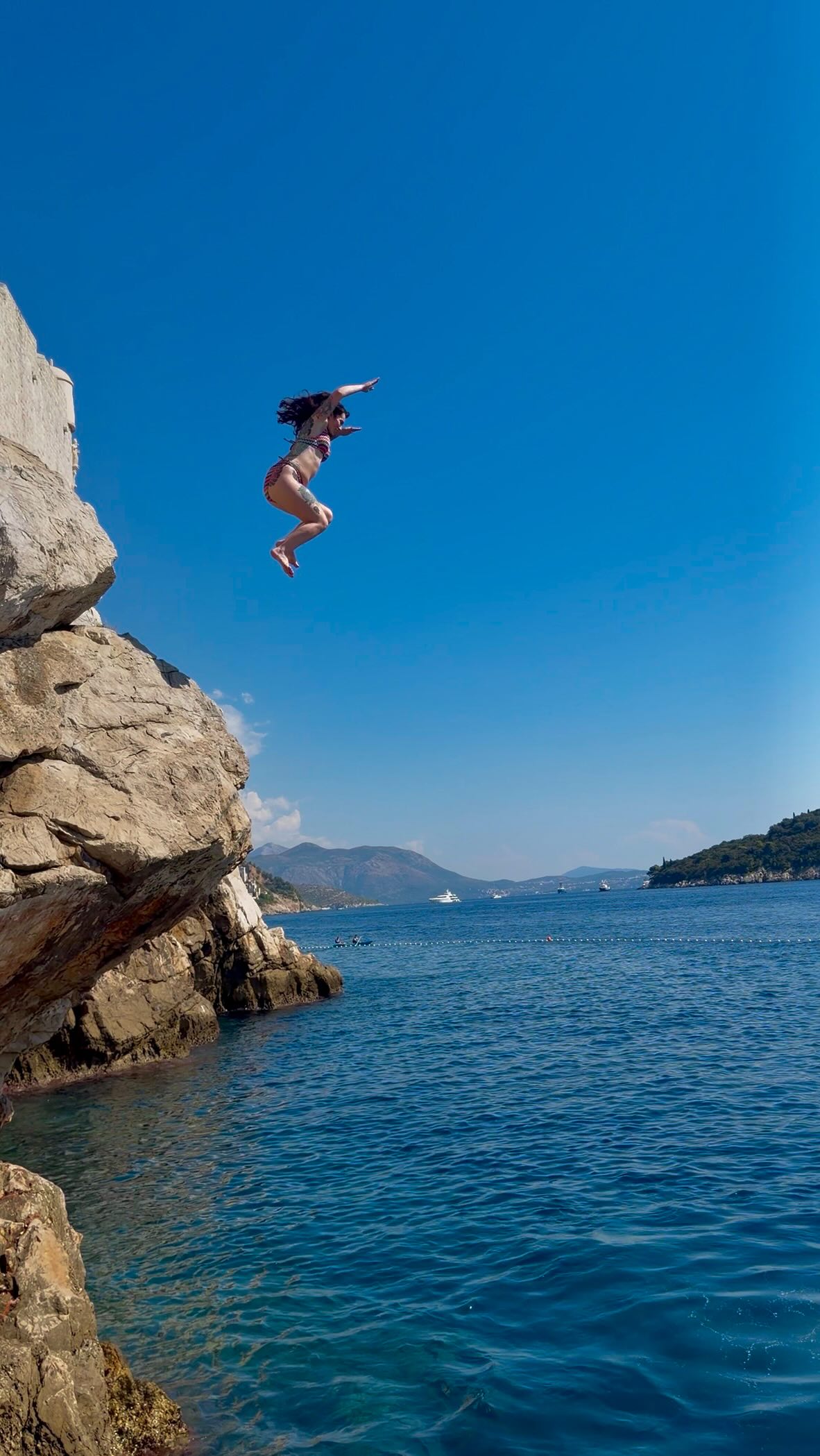 Dubrovnik Cliff Bar Offers Cliff Jumping and Swimming