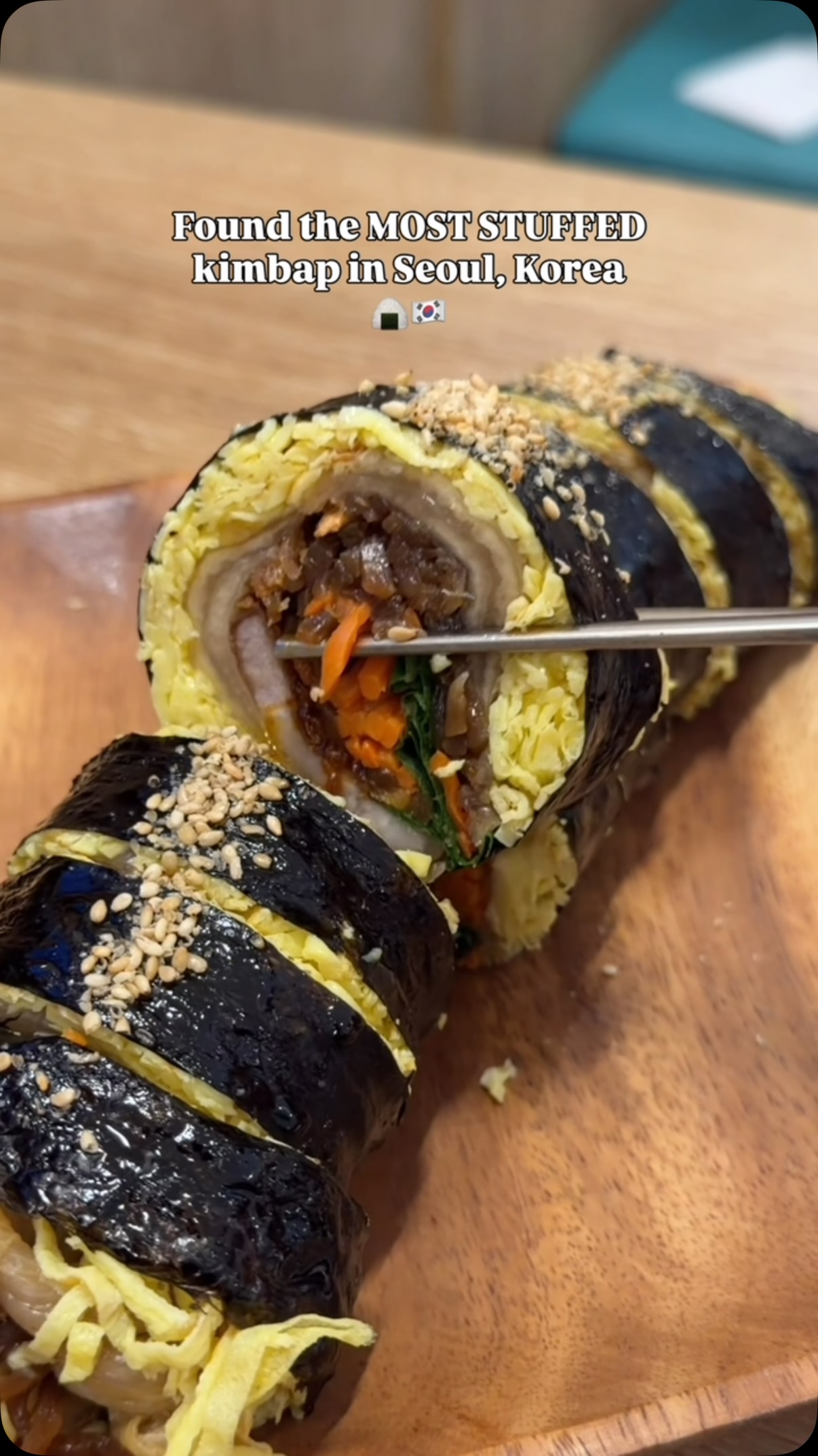 Seoul's Extravagant Kimbap Creations