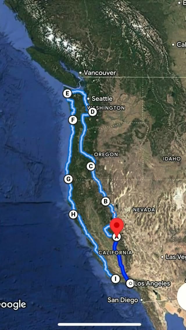 West Coast Road Trip: California, Oregon, and Washington