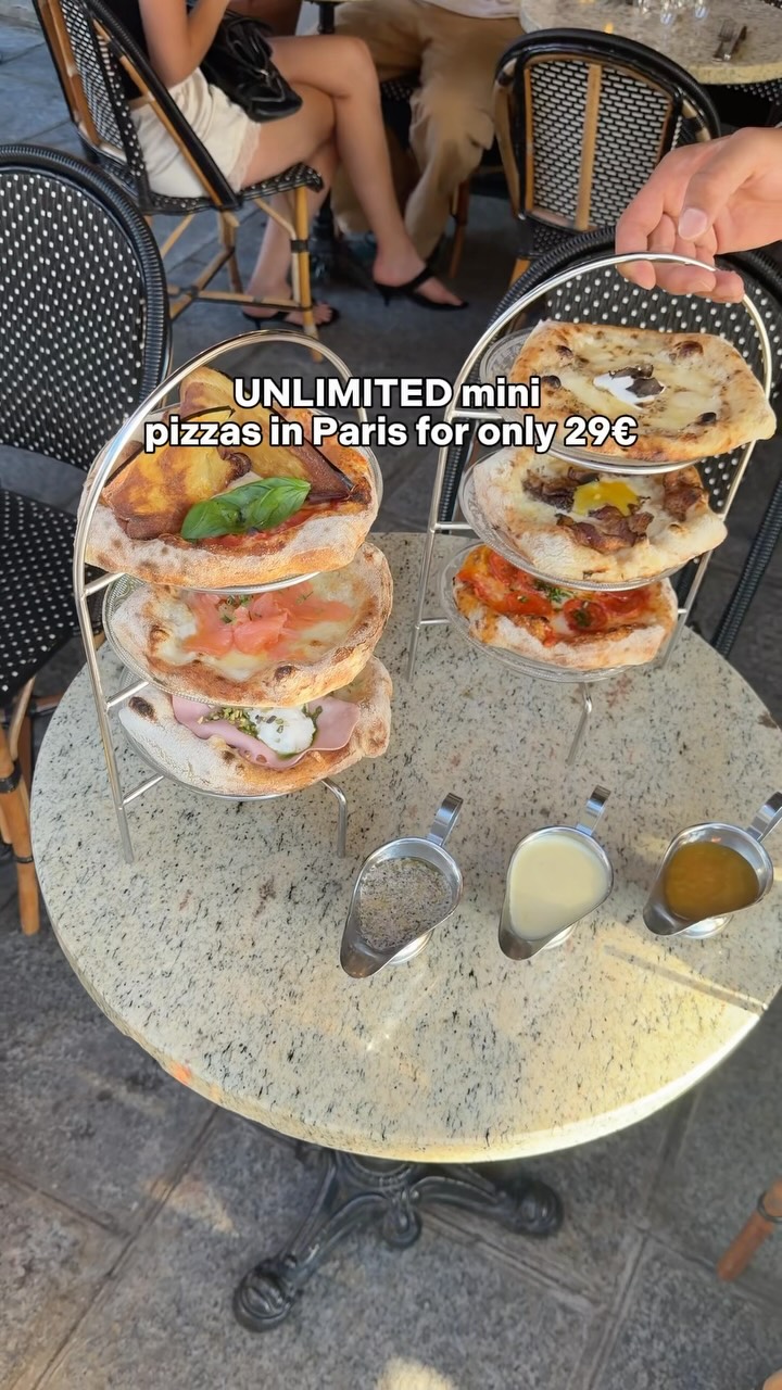 Paris Restaurant Serves Unlimited Mini Pizzas
