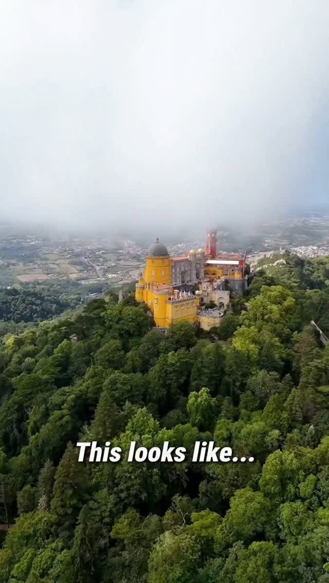 Fairytale National Palace Of Pena
