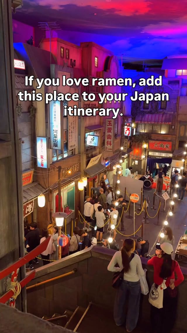 Shin-Yokohama Ramen Museum Offers Nostalgic Atmosphere