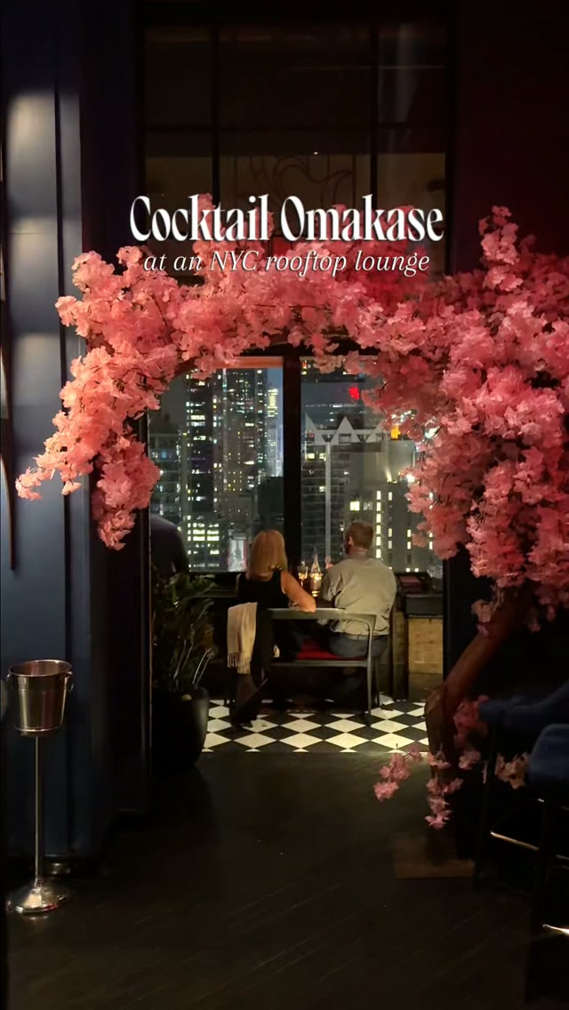 Rooftop Lounge Offers Guided Cocktail Omakase Experience