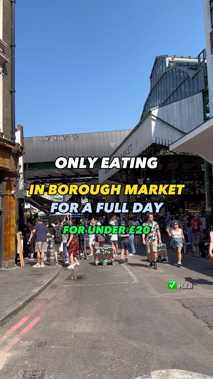 London Market Food Finds Under Twenty Pounds