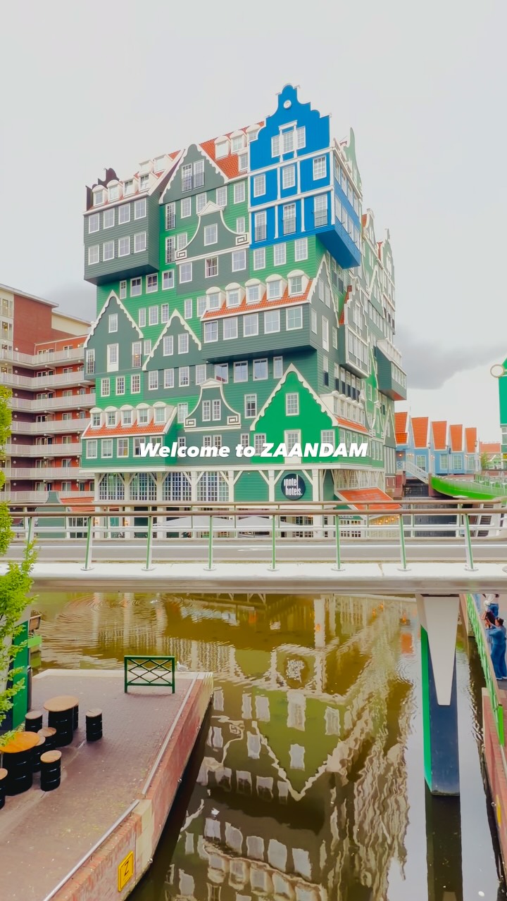 Zaandam's Distinctive LEGO-Inspired Architecture