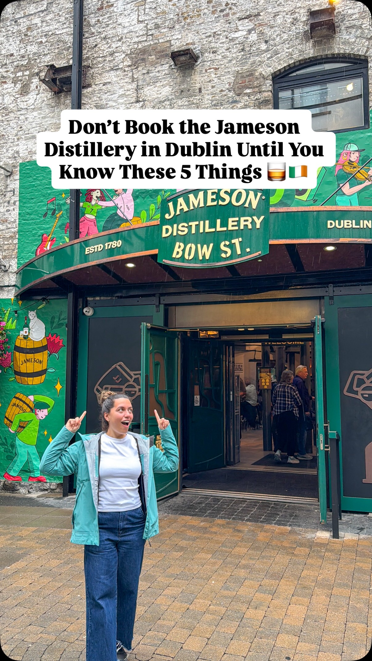 Jameson Distillery Bow St. Dublin Experience Tips