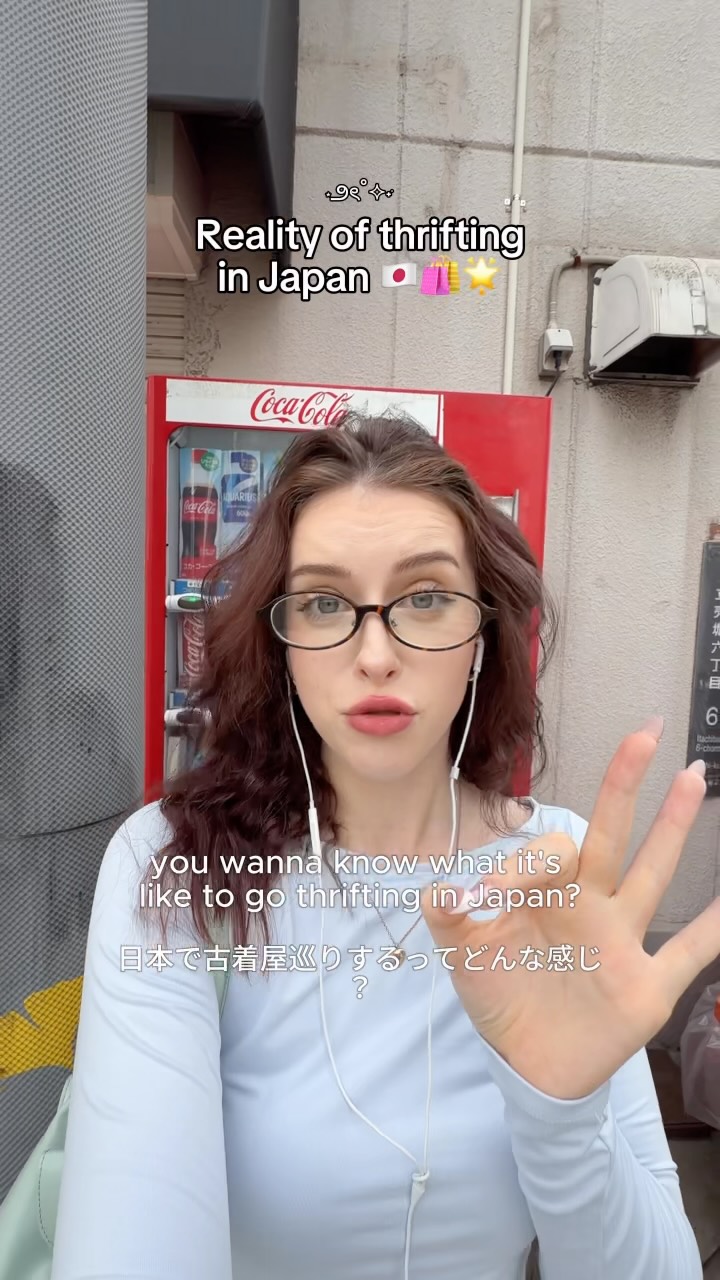 Thrifting for Fashion at 2nd Street Harajuku