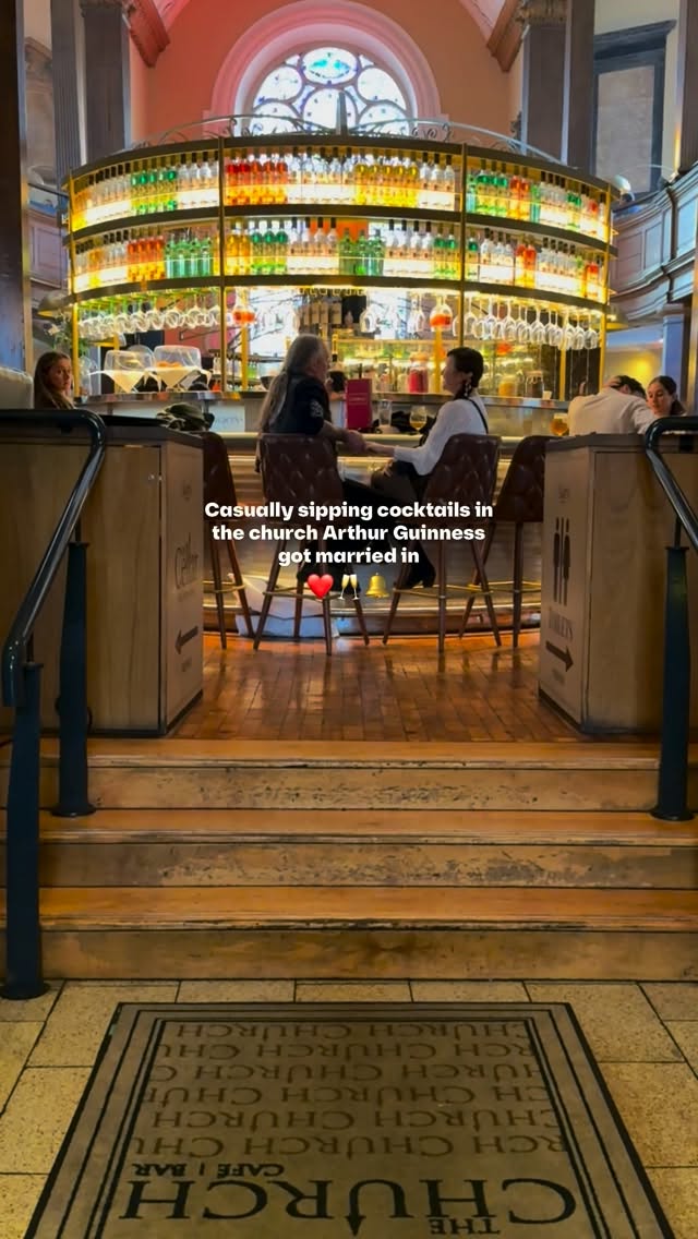 Historic Church Transformed Into Dublin Bar and Restaurant