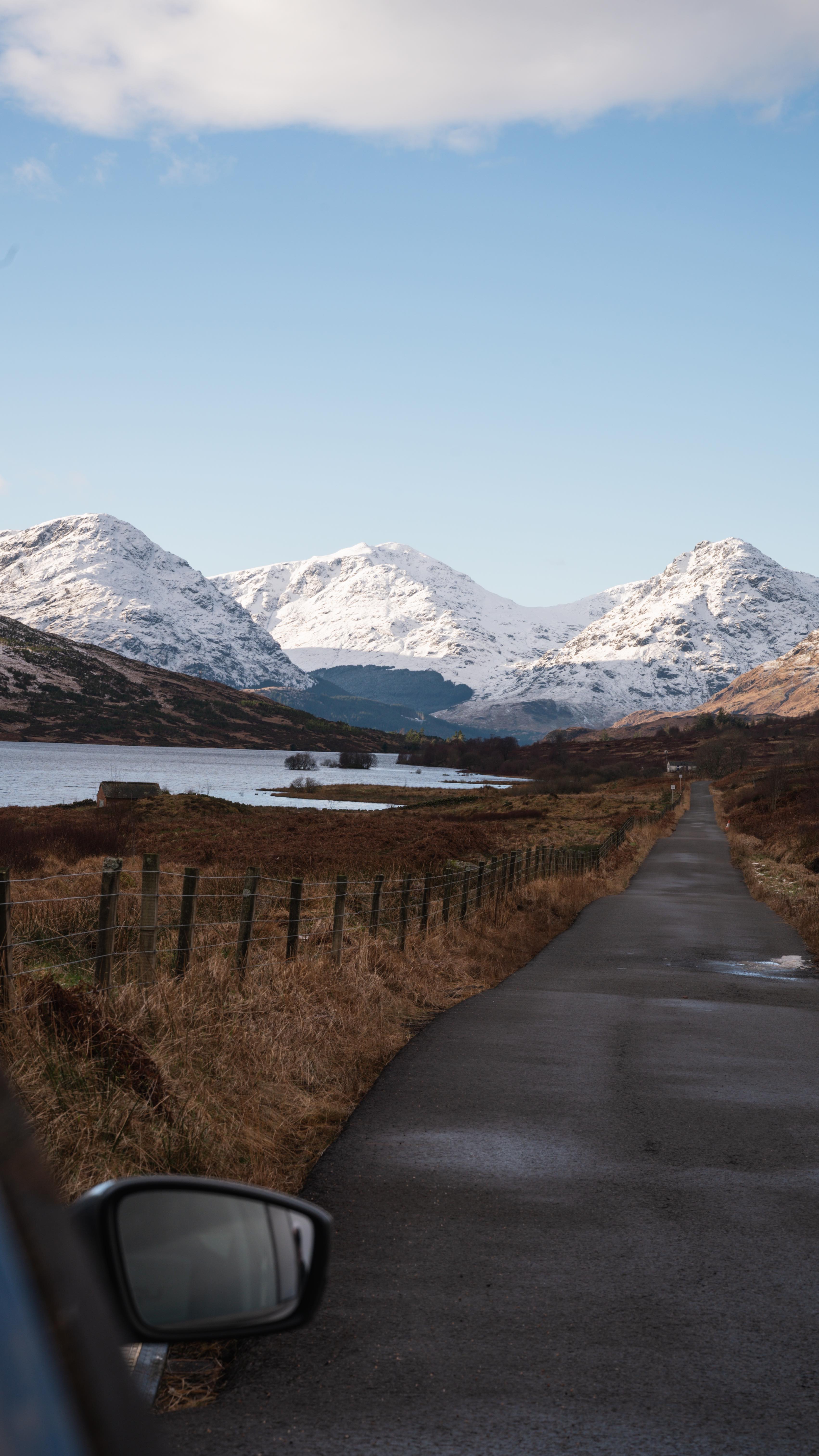 Scottish National Park With Lakeside Cafe