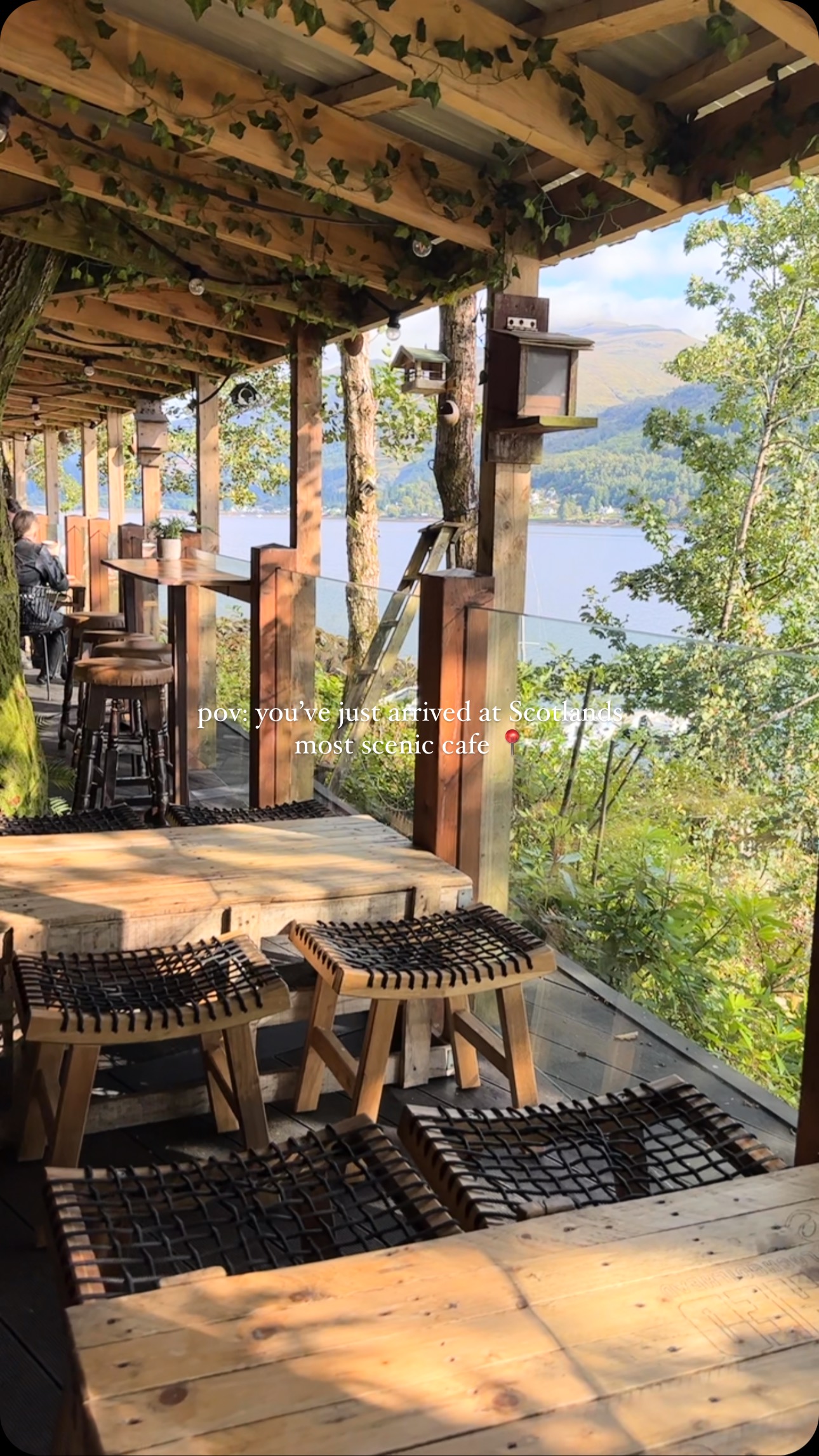 Scenic Cafe Offers Quiet Months Visit