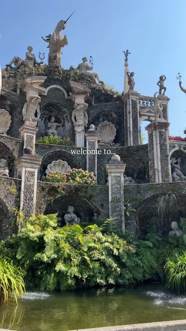 Isola Bella Gardens on Lake Maggiore