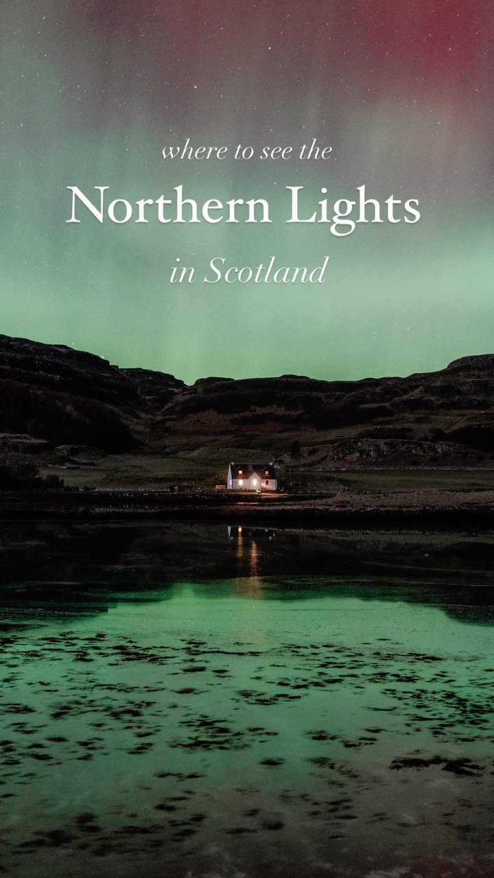 See Northern Lights In Scotland's Darkest Skies