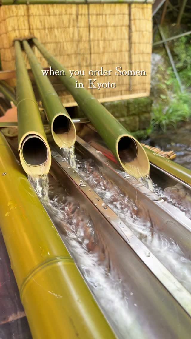 Enjoy Nagashi Somen Beside A Kibune Waterfall