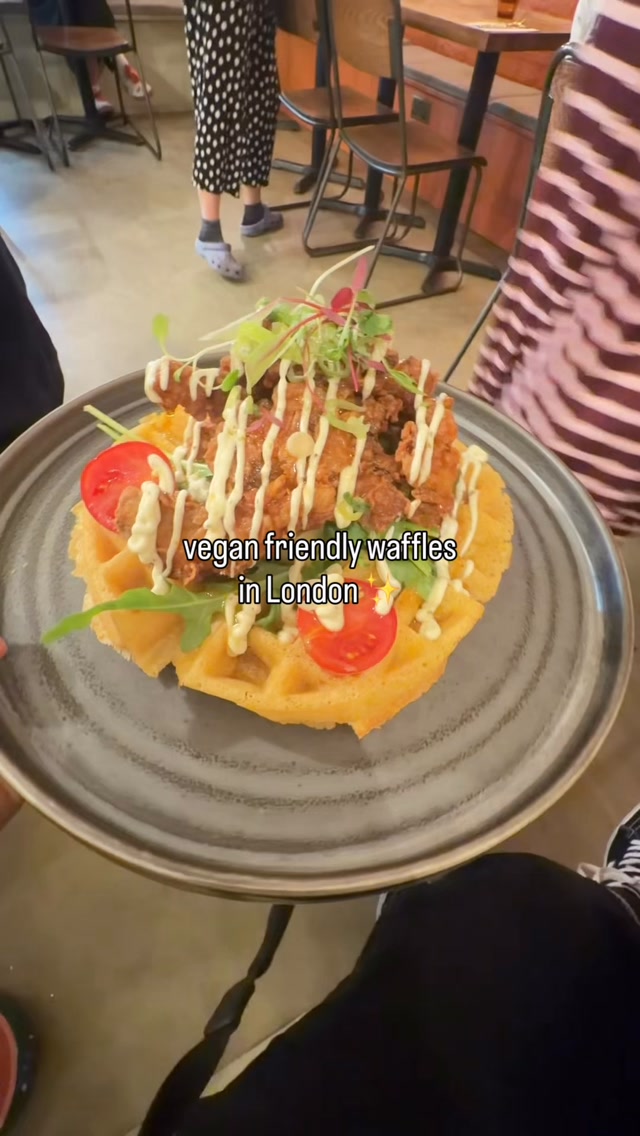 Vegan Gluten-Free Waffles At London's Utter Waffle