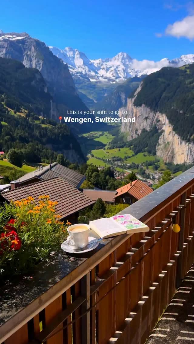 Wengen: Swiss Mountain Village Views