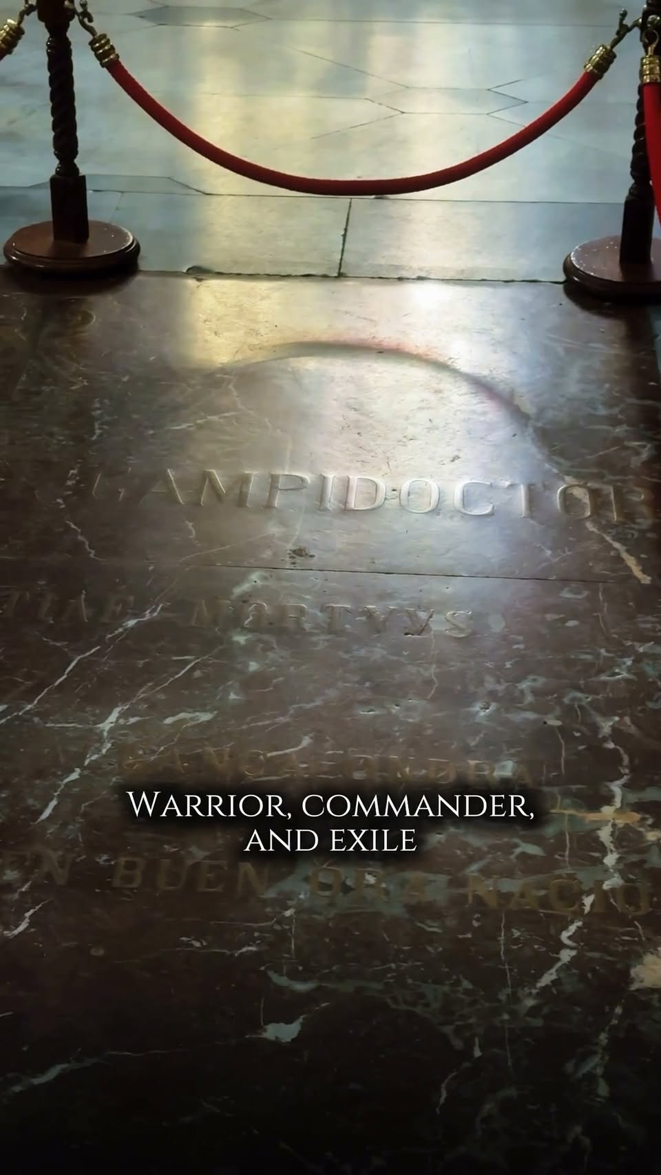 El Cid's Tomb Beneath Burgos Cathedral