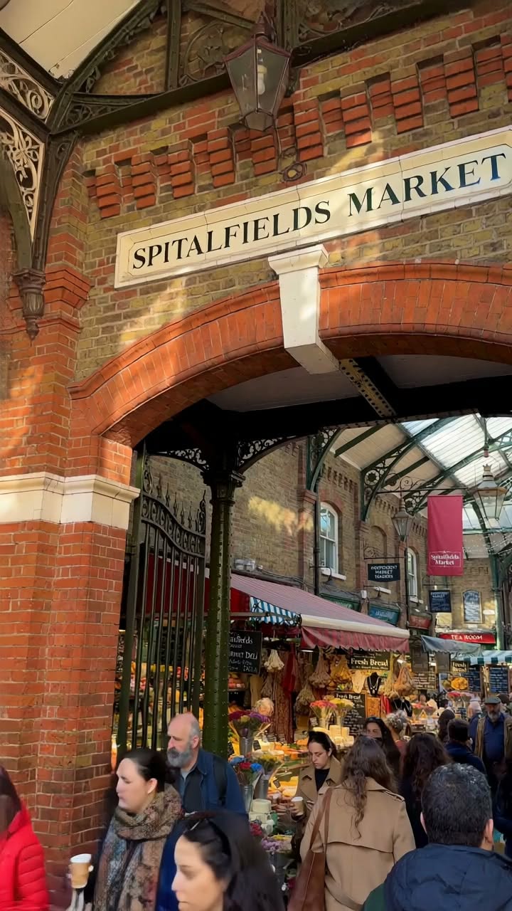 Spitalfields Market Offers Authentic East London Charm