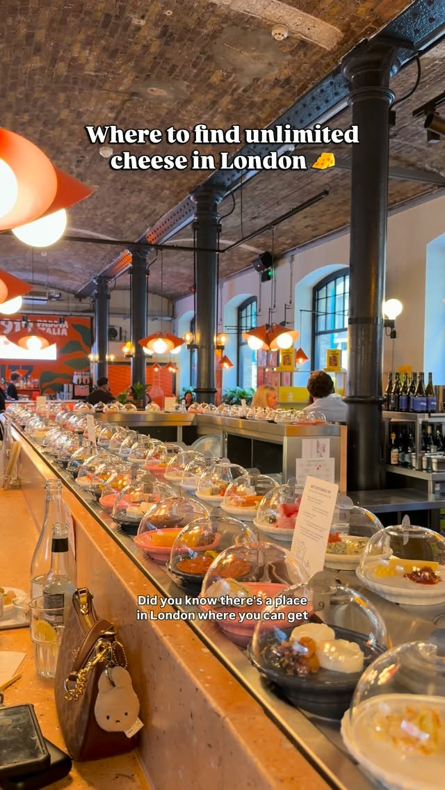 London Cheese Conveyor Belt Offers Unlimited Cheese