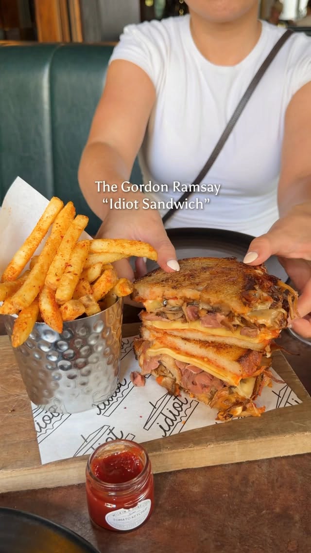 Gordon Ramsay's Idiot Sandwich At Heddon Street Kitchen