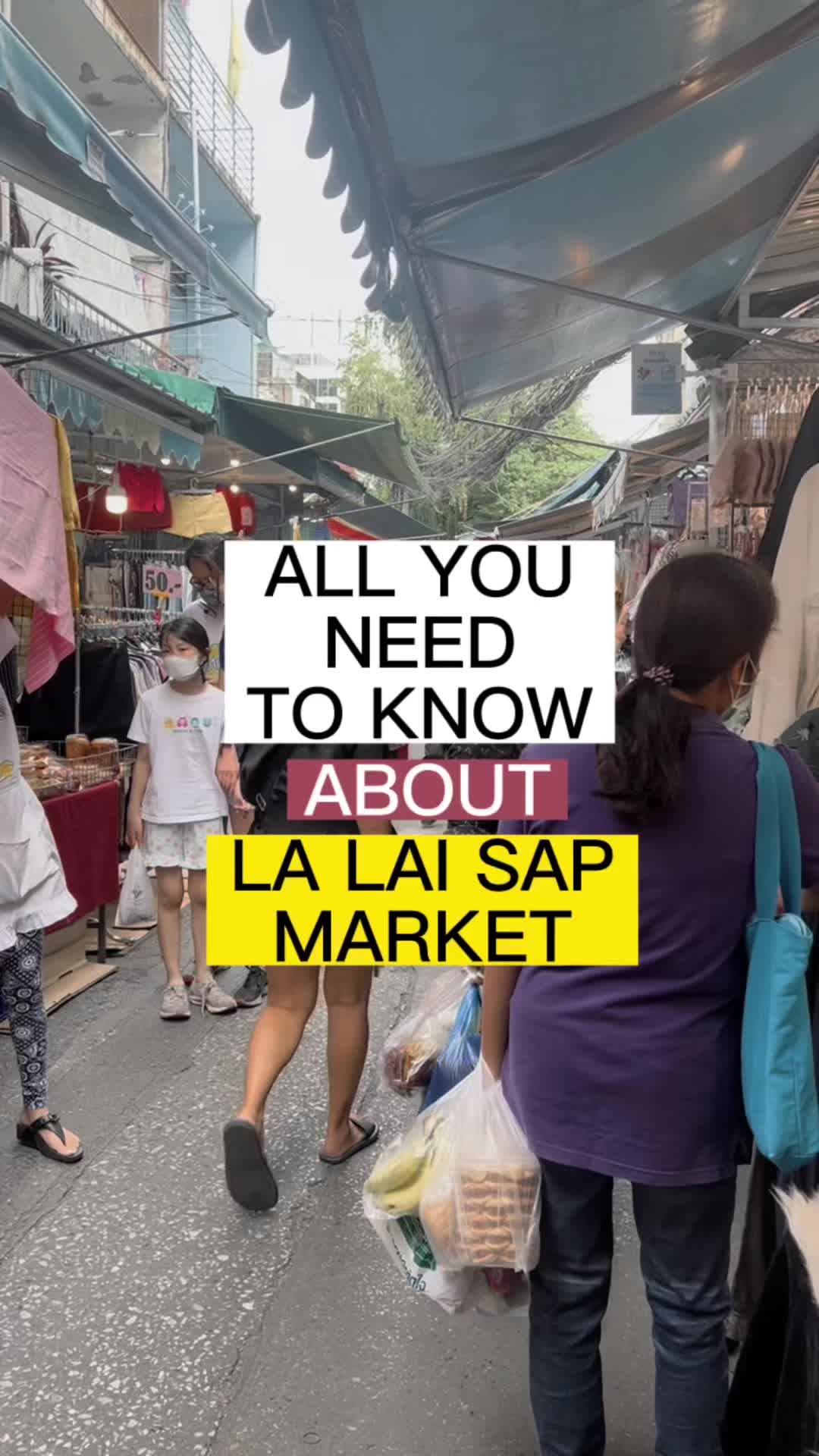 Bangkok's Sathorn Area and La Lai Sap Market