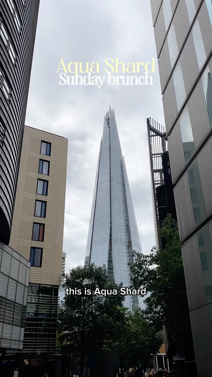 London's Aqua Shard Offers Stunning Views and Brunch