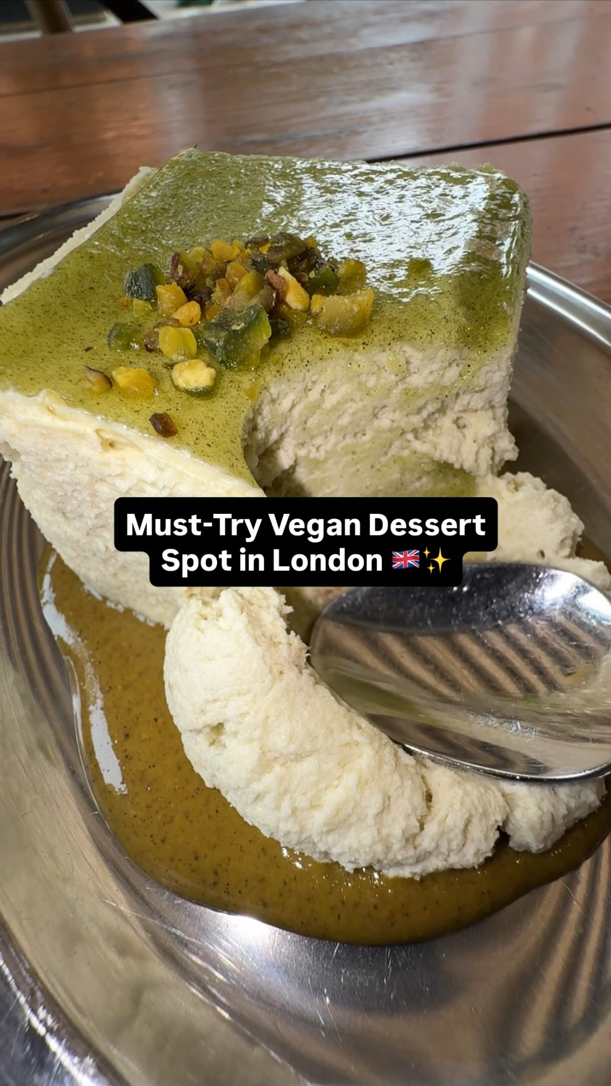 London Vegan Dessert Spot Near Top Attractions