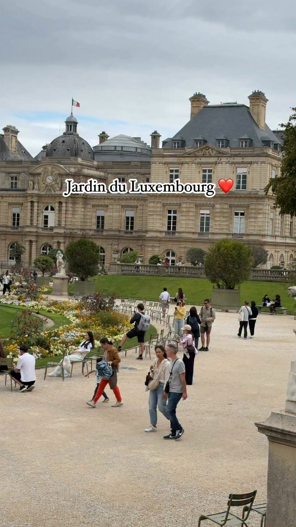 Parisian Garden Relaxation