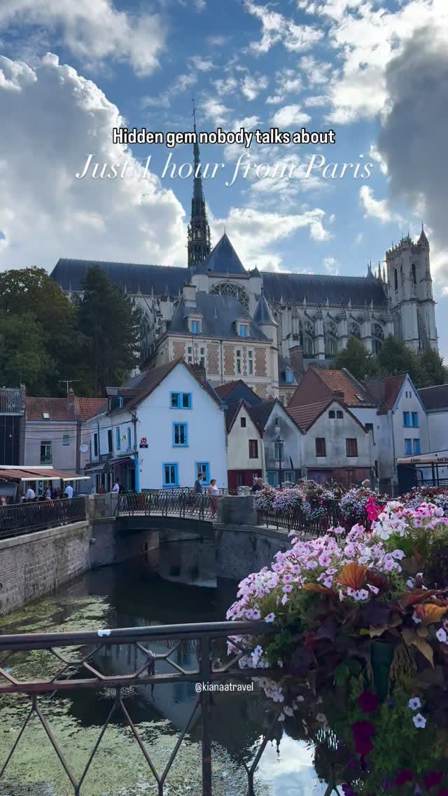 Northern France's Amiens: Cathedral, River, and Gardens