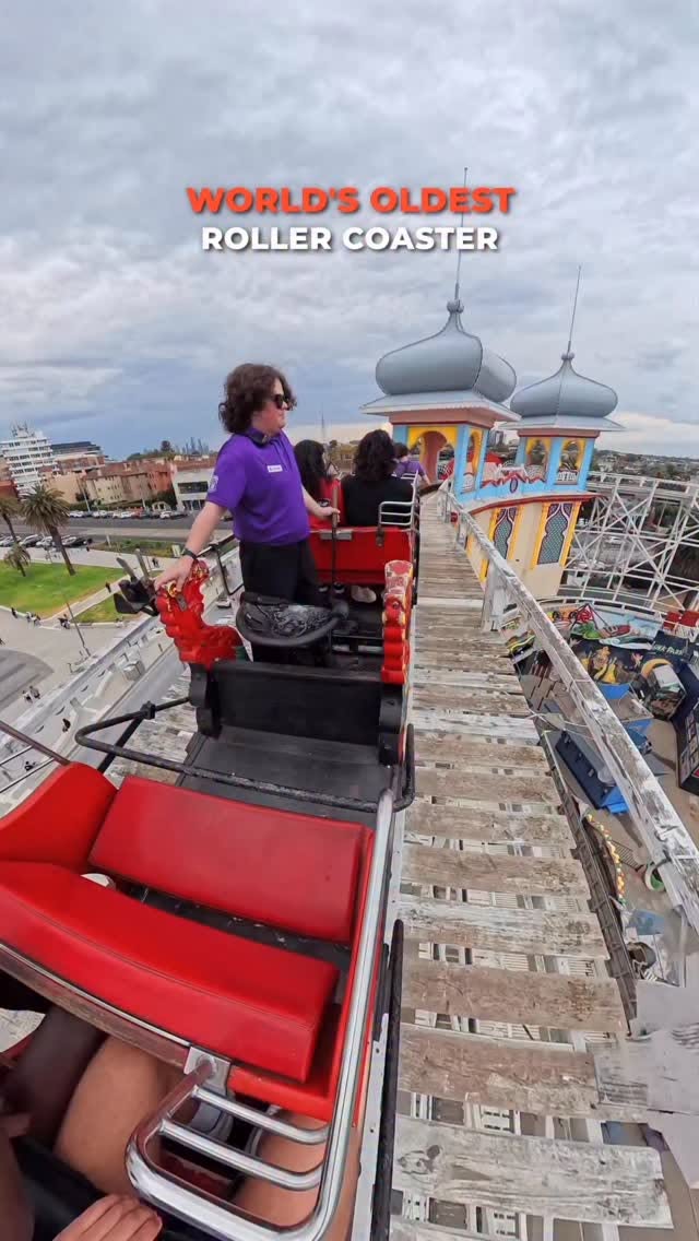 Oldest Roller Coaster At Luna Park Melbourne