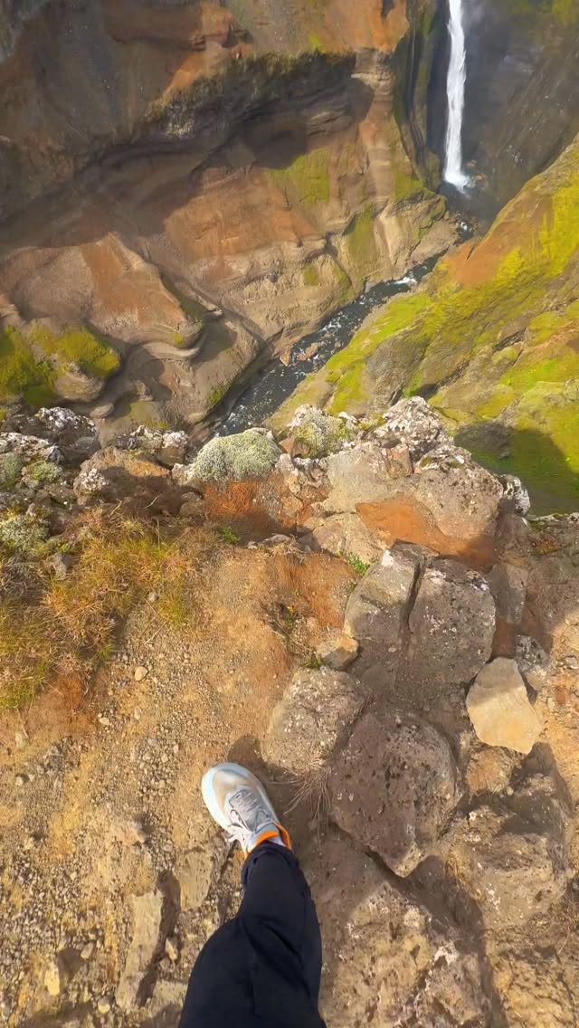 Majestic Waterfalls Near Iceland's Hekla Volcano
