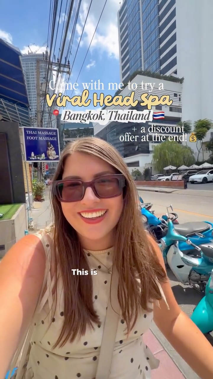 Viral Head Spa Experience At Bangkok Beauty Studio