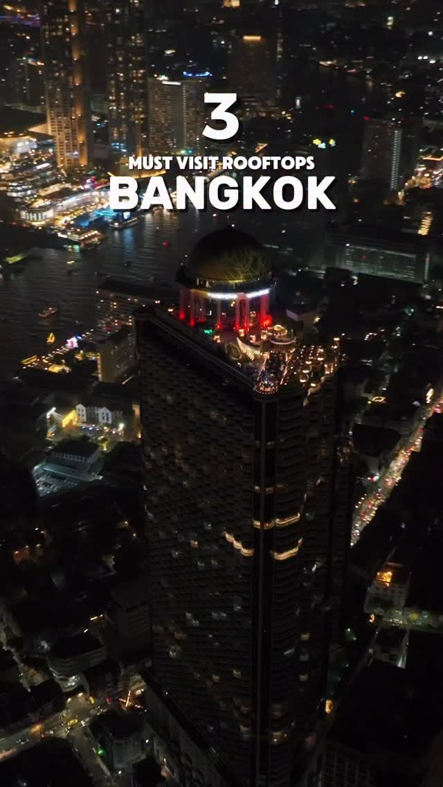 Bangkok Rooftop Bars With Stunning Skyline Views