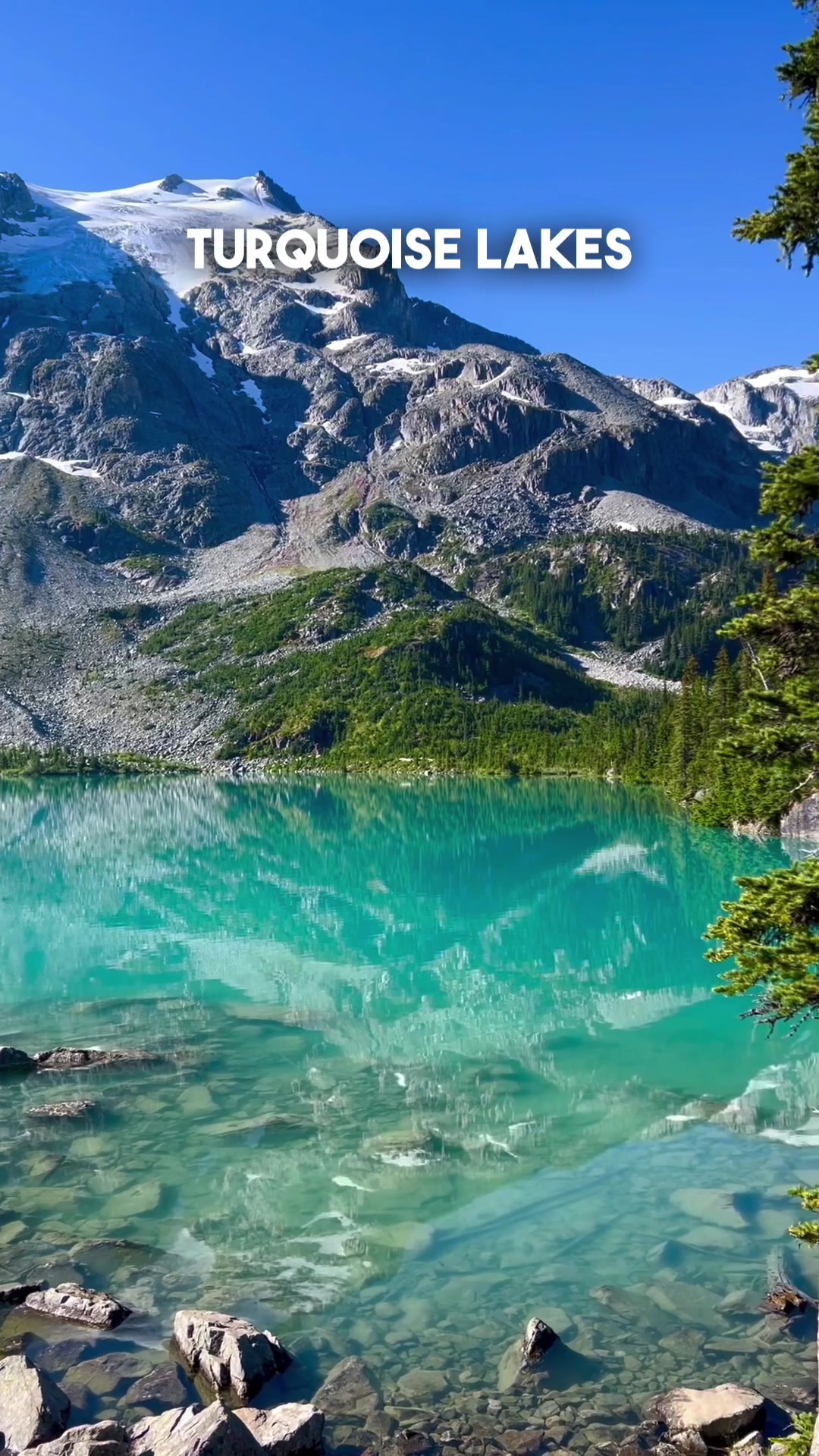 Hike to Canada's Turquoise Joffre Lakes