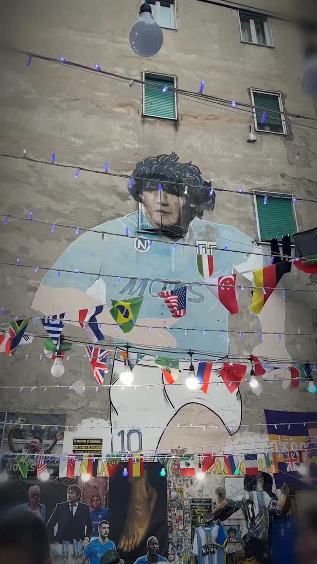Largo Maradona: Italy's Open-Air Maradona Sanctuary