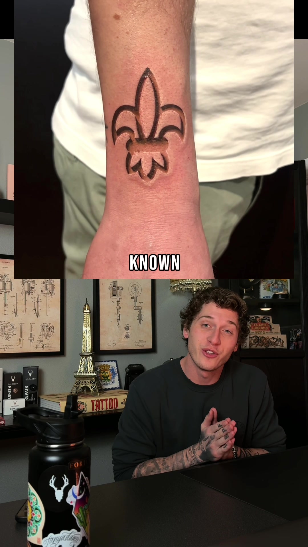 Daniel Gulliver's Embossed Tattoos Featured