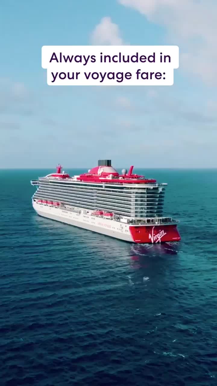 Virgin Voyages Cruise Inclusions Explained