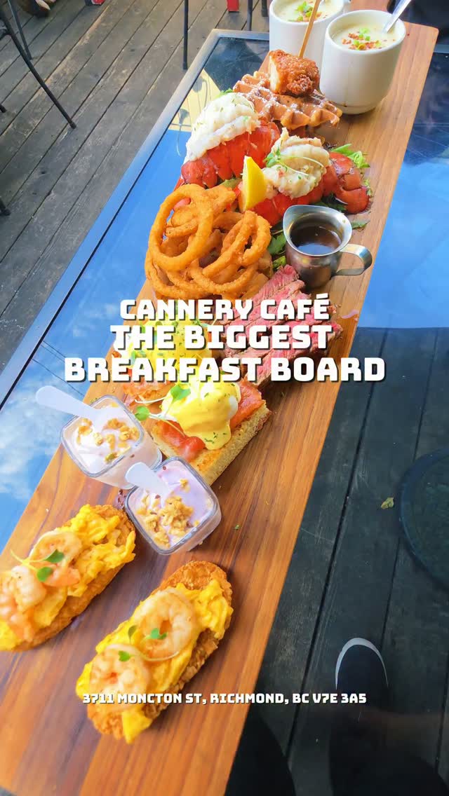 Cannery Cafe Breakfast Board