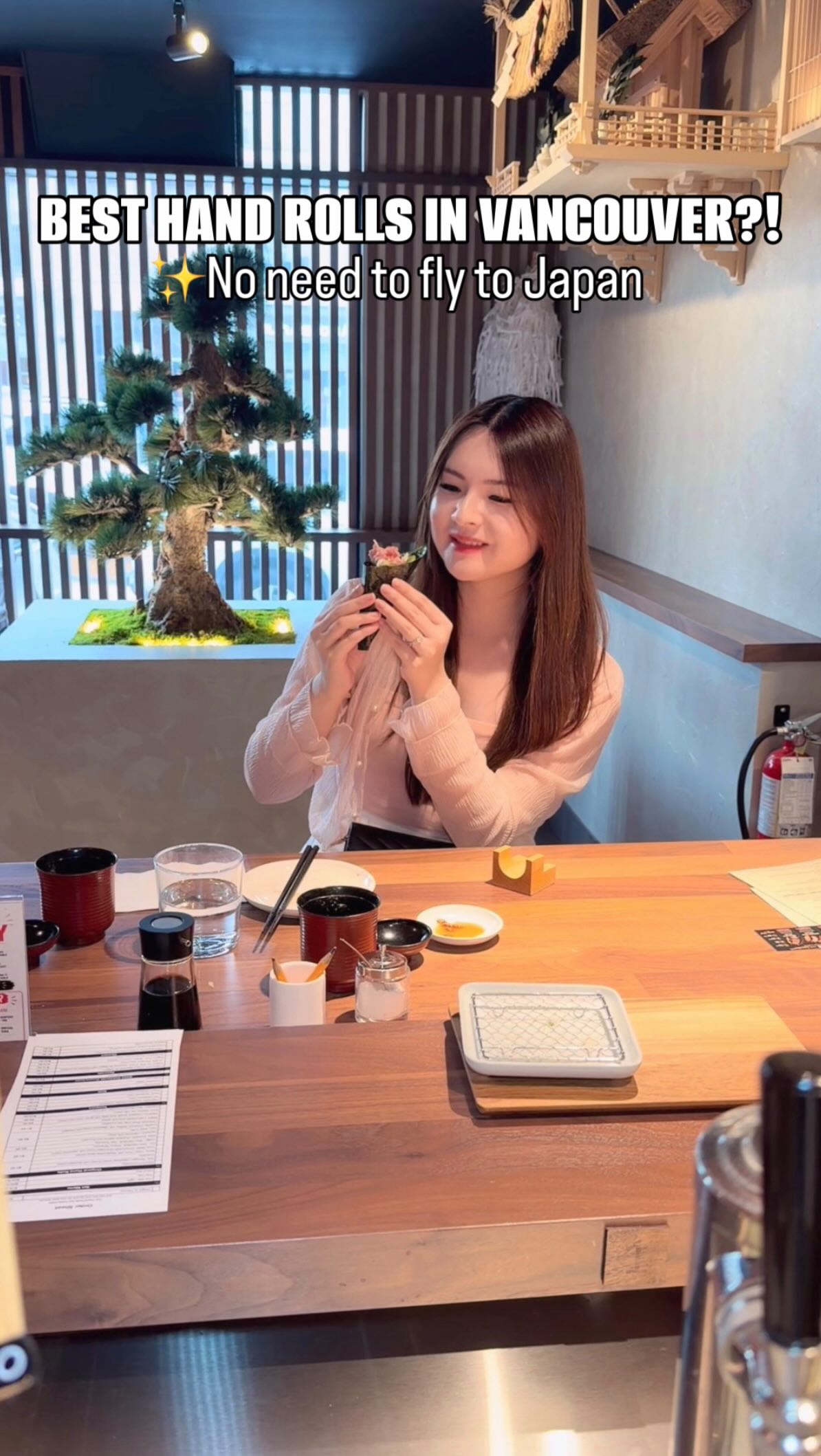 Kagura Hand Roll Bar: Fresh Rolls & Tempura