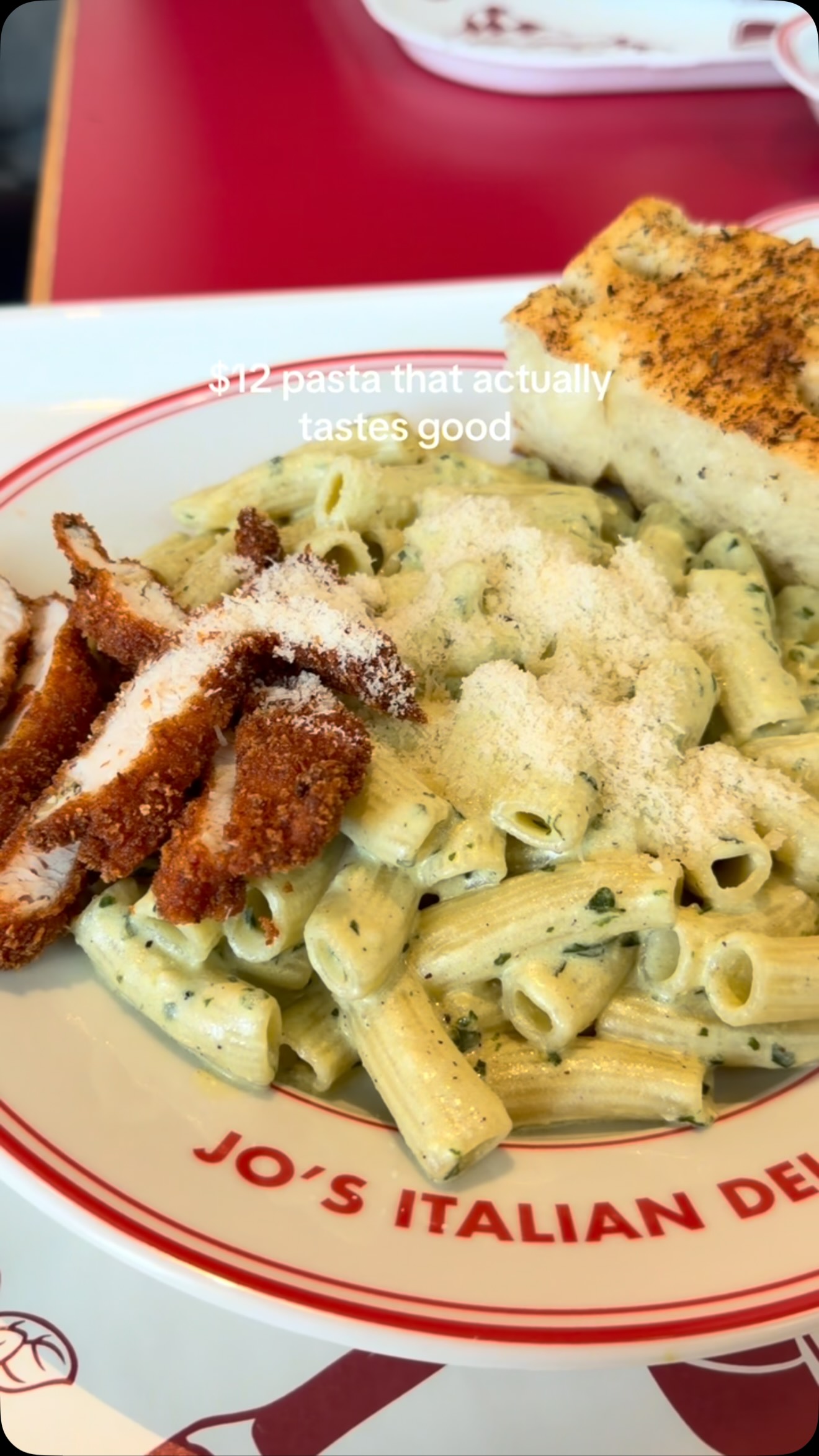 Jo's Italian Deli: Affordable Pasta Delights