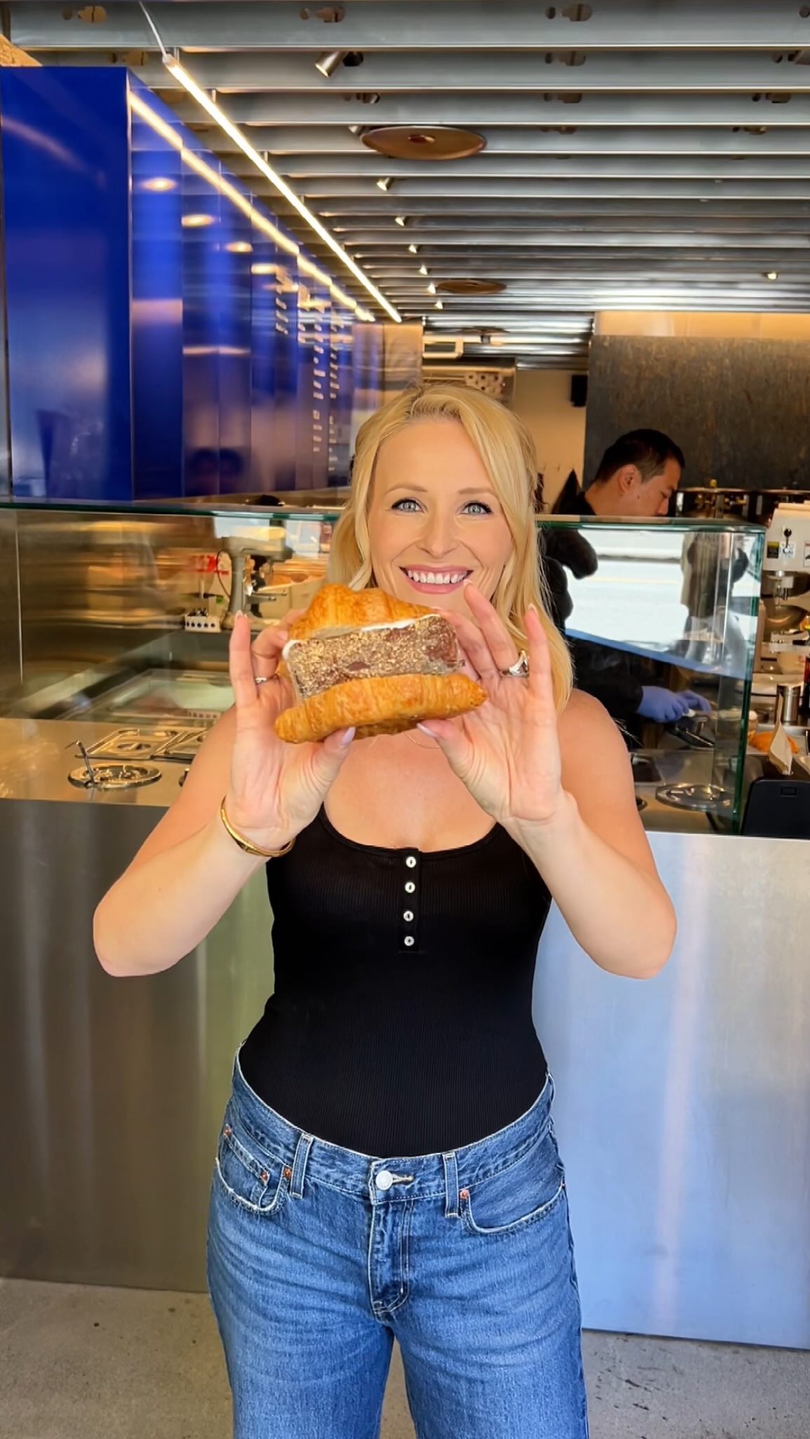 Mister Artisan Ice Cream's S'mores Croissant