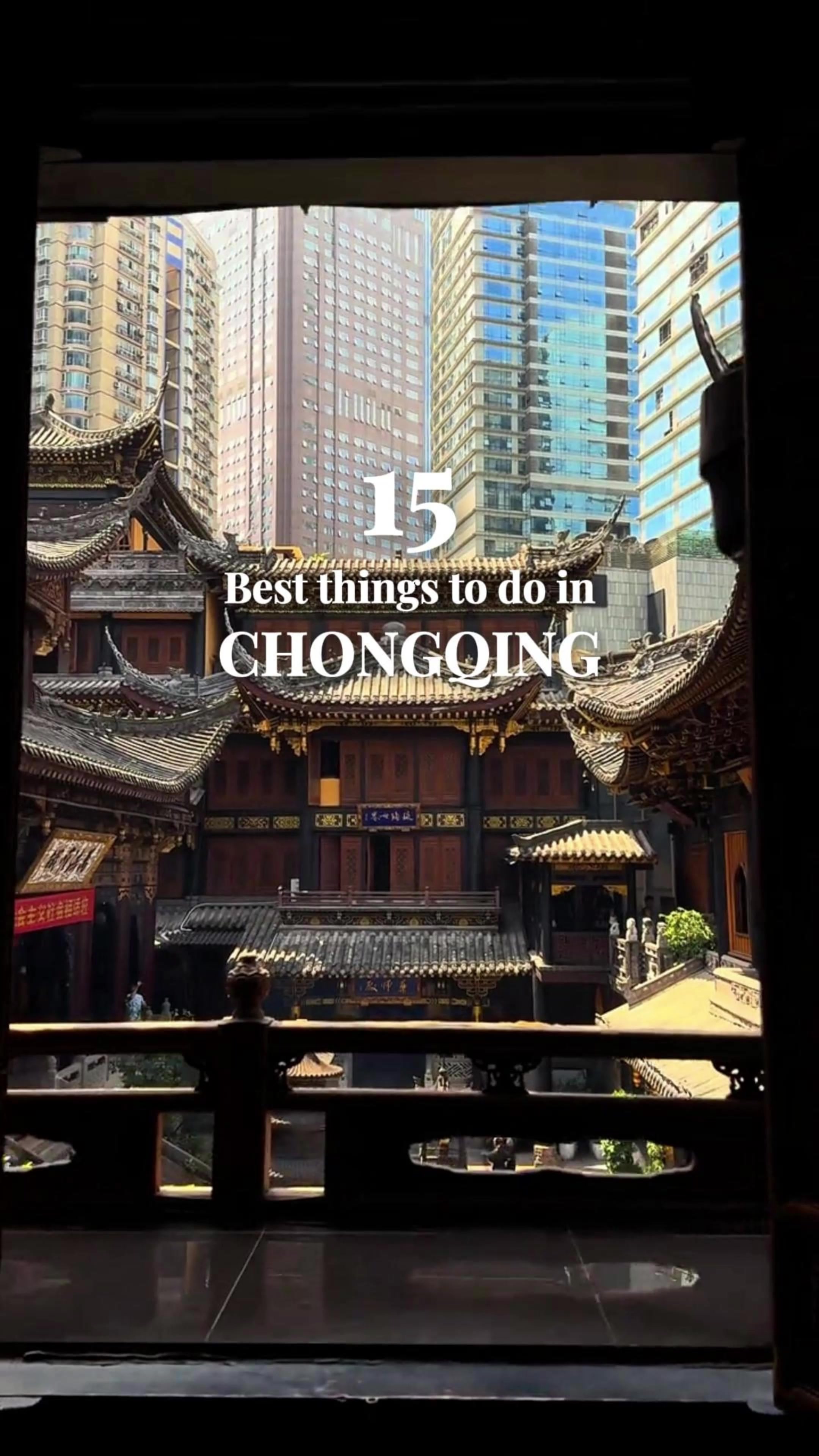Chongqing's Cyberpunk Charm: Top City Attractions