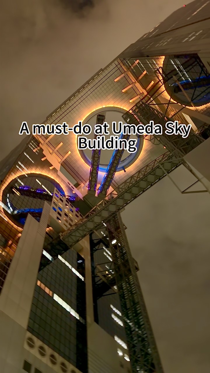Umeda Sky Building: Osaka's Rooftop Observatory Gem