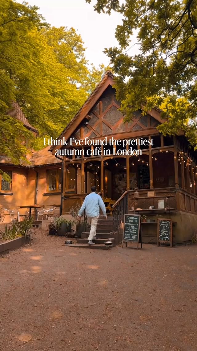 Queen's Wood Cafe: London's Prettiest Autumn Spot