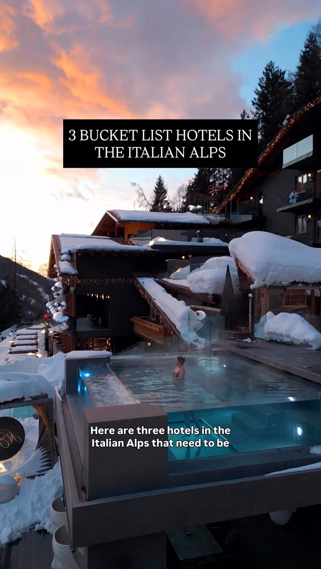 Luxurious Alpine Hotels Offer Winter Getaways