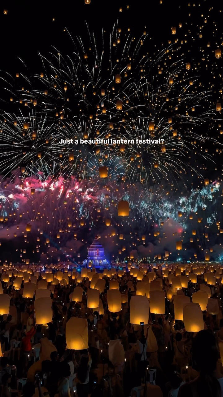 Chiang Mai Sky Lantern Festival Celebrates Lanna Culture